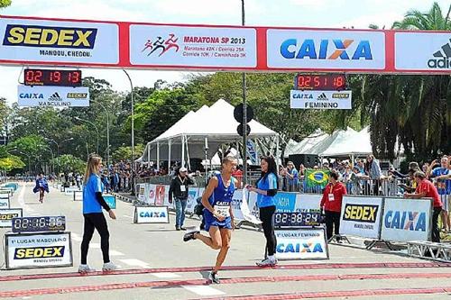 Edmilson, melhor brasileiro na Maratona de São Paulo / Foto: Ronaldo Milagres / MBraga Comunicação